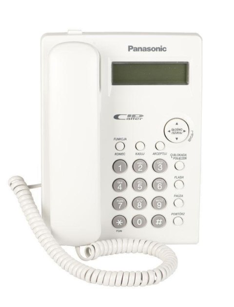 Telefon przewodowy Panasonic KX-TSC11PDW Biały Telefon przewodowy Panasonic KX-TSC11PDW Biały