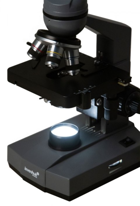 Monokularowy mikroskop biologiczny Levenhuk 320 BASE Monokularowy mikroskop biologiczny Levenhuk 320 BASE