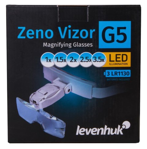 Okulary powiększające Levenhuk Zeno Vizor G5 Okulary powiększające Levenhuk Zeno Vizor G5