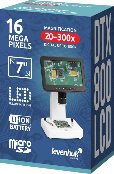 Mikroskop cyfrowy Levenhuk DTX 800 LCD Mikroskop cyfrowy Levenhuk DTX 800 LCD