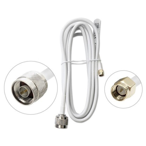 QOLTEC ANTENA 4G LTE DUAL | 14DBI | DOOKÓLNA | ZEWNĘTRZNA QOLTEC ANTENA 4G LTE DUAL | 14DBI | DOOKÓLNA | ZEWNĘTRZNA