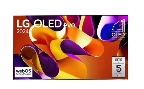 Telewizor LG OLED77G42LWl OLED 77'' 4K Ultra HD 120Hz WebOS Dolby Atmos Szary Telewizor LG OLED77G42LWl OLED 77'' 4K Ultra HD 120Hz WebOS Dolby Atmos Szary