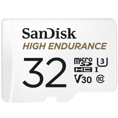 High Endurance microSDHC 32GB V30 z adapterem (rejestratory i monitoring) High Endurance microSDHC 32GB V30 z adapterem (rejestratory i monitoring)