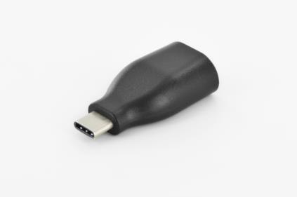 Adapter DIGITUS USB-C - USB (M/F) Czarny AK-300506-000-S USB Typ A - USB Typ C Adapter DIGITUS USB-C - USB (M/F) Czarny AK-300506-000-S USB Typ A - USB Typ C