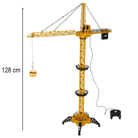 Dźwig Żuraw RC z hakiem 4CH 128cm Dźwig Żuraw RC z hakiem 4CH 128cm