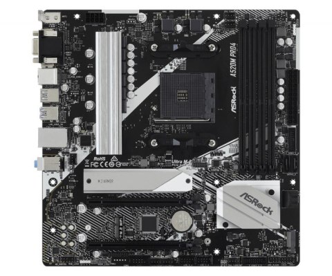 Płyta główna ASROCK A520M PRO4 (Socket AM4 /micro ATX) Płyta główna ASROCK A520M PRO4 (Socket AM4 /micro ATX)
