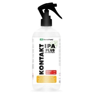 Kontakt IPA Plus, Płyn ze spryskiwaczem zawiera alkohol izopropylowy wysokiej czystości. Usuwa wszelkie zanieczyszczenia z eleme