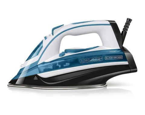 Żelazko parowe Black+Decker BXIR2402E (2400W; biały) Żelazko parowe Black+Decker BXIR2402E (2400W; biały)