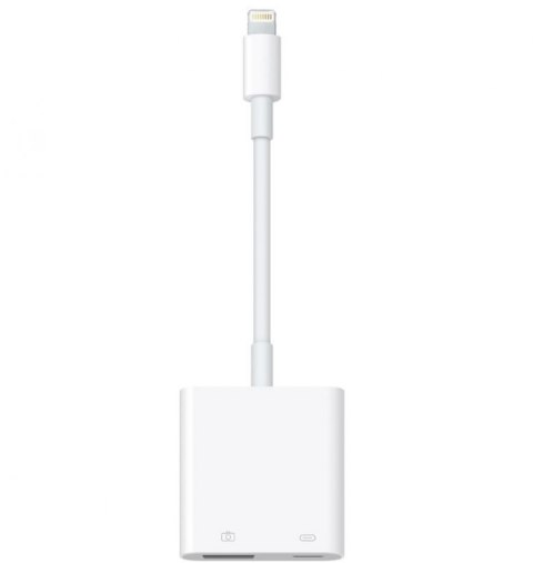 Adapter APPLE MX5J3ZM/A Lightning - Lightning + USB typ A Adapter APPLE MX5J3ZM/A Lightning - Lightning + USB typ A