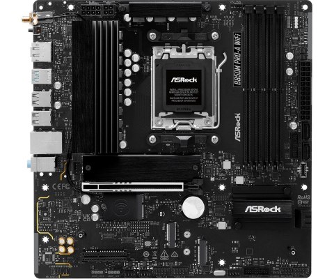 Asrock B850M Pro-A WiFi AMD B850 Gniazdo AM5 micro ATX Asrock B850M Pro-A WiFi AMD B850 Gniazdo AM5 micro ATX