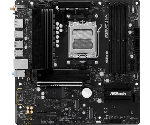 Asrock B850M Pro-A WiFi AMD B850 Gniazdo AM5 micro ATX Asrock B850M Pro-A WiFi AMD B850 Gniazdo AM5 micro ATX