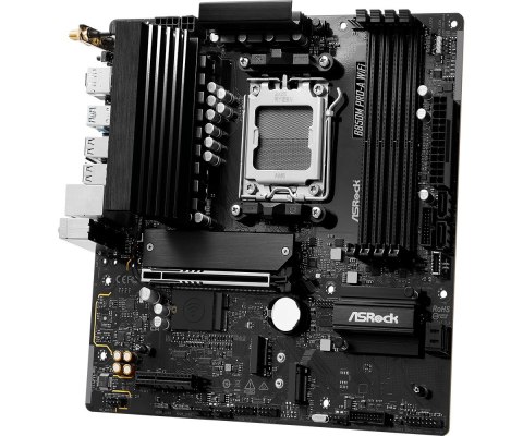 Asrock B850M Pro-A WiFi AMD B850 Gniazdo AM5 micro ATX Asrock B850M Pro-A WiFi AMD B850 Gniazdo AM5 micro ATX