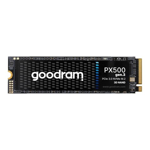Dysk SSD GOODRAM PX500 Gen.3 256GB M.2 2280 PCIe Gen.3x4 NVMe (3200/1300 MB/s) Dysk SSD GOODRAM PX500 Gen.3 256GB M.2 2280 PCIe Gen.3x4 NVMe (3200/1300 MB/s)