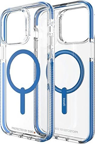 Gear4 Santa Cruz Snap - obudowa ochronna do iPhone 14 Pro kompatybilna z MagSafe (blue) Gear4 Santa Cruz Snap - obudowa ochronna do iPhone 14 Pro kompatybilna z MagSafe (blue)
