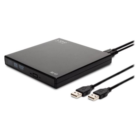 Napęd optyczny DVD Zewnętrzny USB 2.0 Czarny Napęd optyczny DVD Zewnętrzny USB 2.0 Czarny