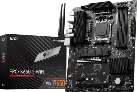 Płyta główna MSI PRO B650-S WIFI (Socket AM5 /ATX) Płyta główna MSI PRO B650-S WIFI (Socket AM5 /ATX)