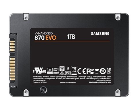 Dysk SSD Samsung 870 EVO 1TB MZ-77E1T0BW SATA Dysk SSD Samsung 870 EVO 1TB MZ-77E1T0BW SATA