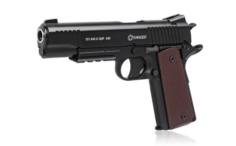 Pistolet wiatrówka RANGER 1911 M45A1 CQBP k.4,5BBs 21-strz. METAL SLIDE KWC Pistolet wiatrówka RANGER 1911 M45A1 CQBP k.4,5BBs 21-strz. METAL SLIDE KWC
