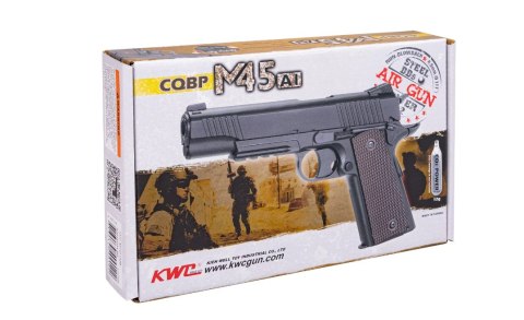 Pistolet wiatrówka RANGER 1911 M45A1 CQBP k.4,5BBs 21-strz. METAL SLIDE KWC Pistolet wiatrówka RANGER 1911 M45A1 CQBP k.4,5BBs 21-strz. METAL SLIDE KWC