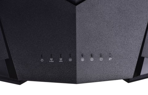 ASUS TUF Gaming AX3000 V2 router bezprzewodowy Gigabit Ethernet Dual-band (2.4 GHz/5 GHz) Czarny, Pomarańczowy