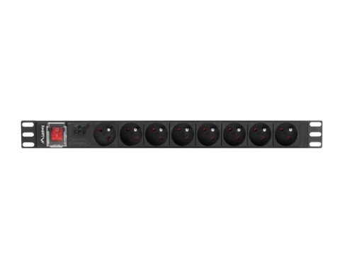 Listwa zasilająca LANBERG PDU-08E-0200-BK Listwa zasilająca LANBERG PDU-08E-0200-BK