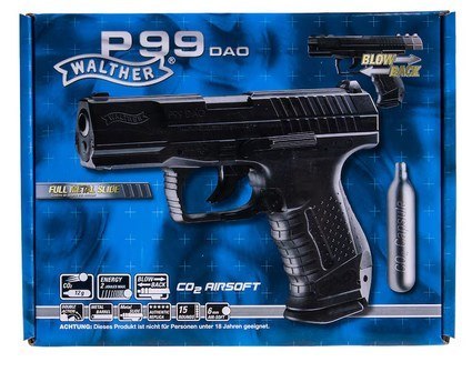 Pistolet ASG Walther P99 DAO GBB CO2 Pistolet ASG Walther P99 DAO GBB CO2