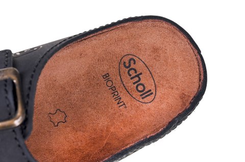 Wygodne klapki Scholl AIR BAG CZARNY 46 Wygodne klapki Scholl AIR BAG CZARNY 46