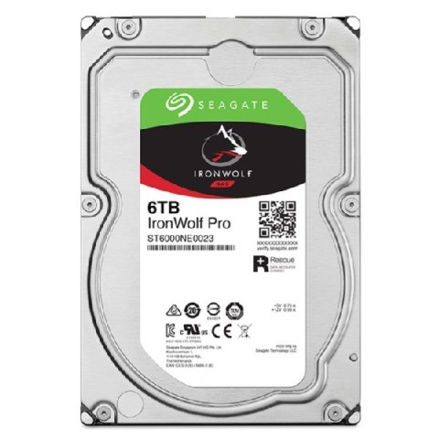 Dysk HDD Seagate IronWolf Pro (6 TB; 256MB; 3.5"; SATA) Dysk HDD Seagate IronWolf Pro (6 TB; 256MB; 3.5"; SATA)