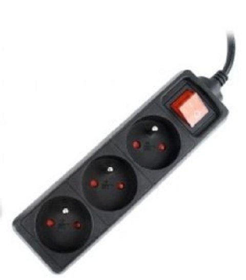 Listwa zasilająca GEMBIRD EG-PSU3F-01 Listwa zasilająca GEMBIRD EG-PSU3F-01