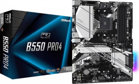 Płyta główna ASROCK B550 PRO4 (Socket AM4 /ATX) Płyta główna ASROCK B550 PRO4 (Socket AM4 /ATX)