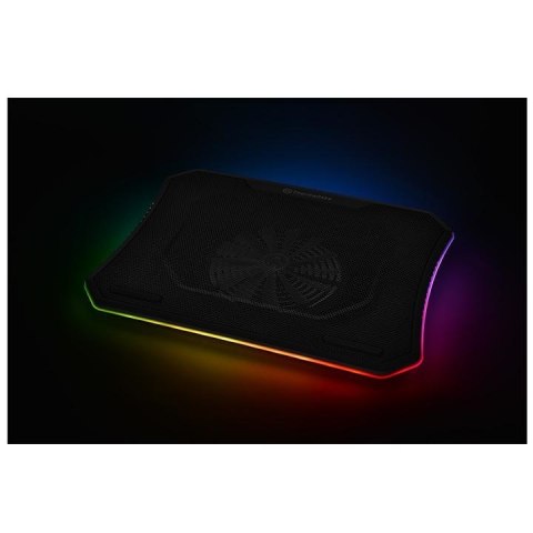 Podkładka chłodząca pod laptop Thermaltake Massive 20 RGB CL-N014-PL20SW-A (19 cali; 1 wentylator) Podkładka chłodząca pod laptop Thermaltake Massive 20 RGB CL-N014-PL20SW-A (19 cali; 1 wentylator)