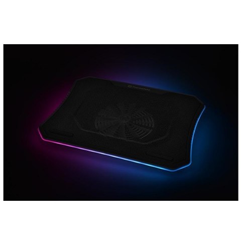 Podkładka chłodząca pod laptop Thermaltake Massive 20 RGB CL-N014-PL20SW-A (19 cali; 1 wentylator) Podkładka chłodząca pod laptop Thermaltake Massive 20 RGB CL-N014-PL20SW-A (19 cali; 1 wentylator)