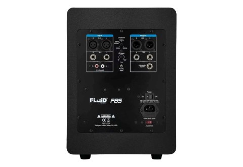 Fluid Audio F8S - Aktywny 8" subwoofer kompaktowy Fluid Audio F8S - Aktywny 8" subwoofer kompaktowy