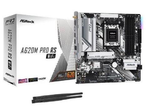 Płyta główna ASROCK A620M PRO RS (Socket AM5 /micro ATX) Płyta główna ASROCK A620M PRO RS (Socket AM5 /micro ATX)