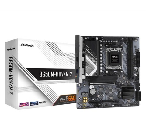 Płyta główna ASROCK B650M-HDV/M.2 (AM5 /ATX) Płyta główna ASROCK B650M-HDV/M.2 (AM5 /ATX)