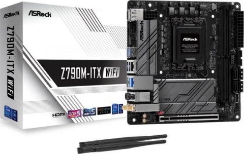 Płyta główna ASROCK Z790M-ITX WiFi (Socket 1700 /ATX) Płyta główna ASROCK Z790M-ITX WiFi (Socket 1700 /ATX)