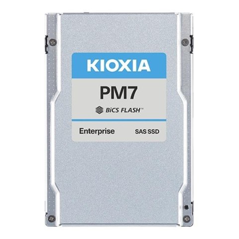 Dysk SSD KIOXIA PM7-R 15,36TB 2.5-inch (15mm) SAS 24Gb/s Dysk SSD KIOXIA PM7-R 15,36TB 2.5-inch (15mm) SAS 24Gb/s