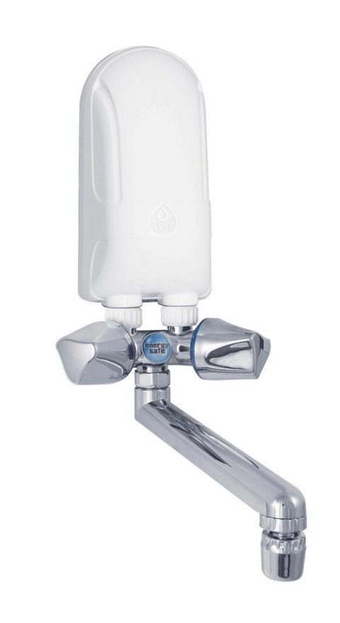 Ogrzewacz wody DAFI 4,5 kW z baterią chrom (230V) Ogrzewacz wody DAFI 4,5 kW z baterią chrom (230V)