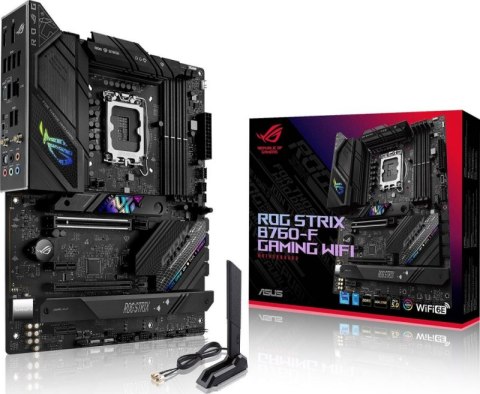 Płyta główna ASUS ROG STRIX B760-F GAMING WIFI (Socket 1700 /ATX) Płyta główna ASUS ROG STRIX B760-F GAMING WIFI (Socket 1700 /ATX)