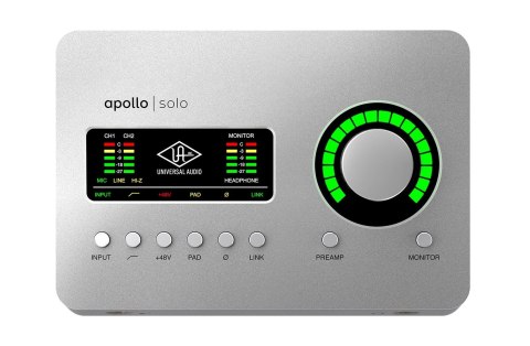Universal Audio UA APOLLO SOLO HE - Interfejs Audio Thunderbolt Universal Audio UA APOLLO SOLO HE - Interfejs Audio Thunderbolt