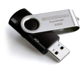 Pendrive GOODRAM Twister (8 GB /USB 2.0 /Czarny )