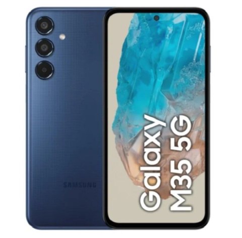 Smartphone SAMSUNG Galaxy M35 5G 6/128 GB Granatowy 128 GB Granatowy SM-M356BDBBEUE Smartphone SAMSUNG Galaxy M35 5G 6/128 GB Granatowy 128 GB Granatowy SM-M356BDBBEUE