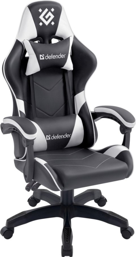FOTEL DEFENDER COMPANION BIAŁO-CZARNY GAMING FOTEL DEFENDER COMPANION BIAŁO-CZARNY GAMING