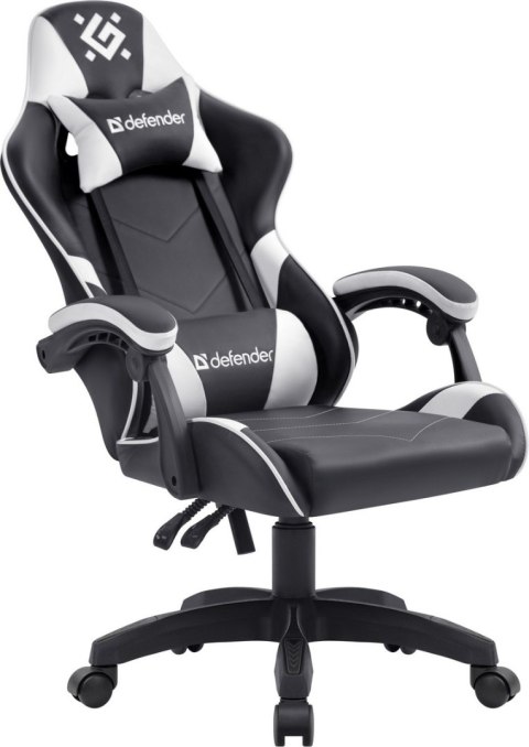 FOTEL DEFENDER COMPANION BIAŁO-CZARNY GAMING FOTEL DEFENDER COMPANION BIAŁO-CZARNY GAMING