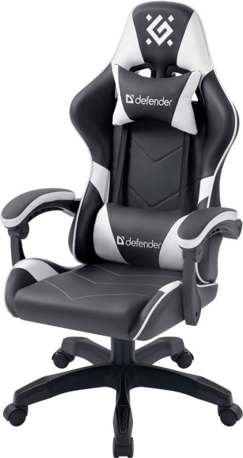 FOTEL DEFENDER COMPANION BIAŁO-CZARNY GAMING FOTEL DEFENDER COMPANION BIAŁO-CZARNY GAMING