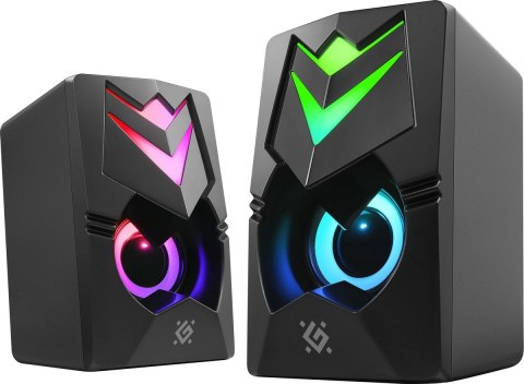 GŁOŚNIKI DEFENDER J4 2.0 6W LED USB CZARNE