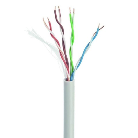Kabel UTP GEMBIRD UPC-5004E-SOL (UTP; 305m; kat. 5e; kolor szary) Kabel UTP GEMBIRD UPC-5004E-SOL (UTP; 305m; kat. 5e; kolor szary)