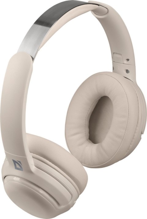 SŁUCHAWKI DEFENDER BLUETOOTH FREEMOTION B475 ANC BEŻOWE SŁUCHAWKI DEFENDER BLUETOOTH FREEMOTION B475 ANC BEŻOWE