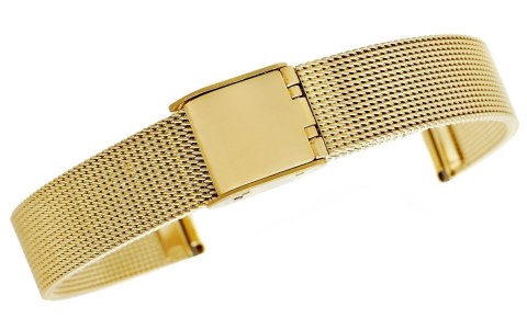 Bransoleta Siatka Złota 12 mm 301G12 Bransoleta Siatka Złota 12 mm 301G12