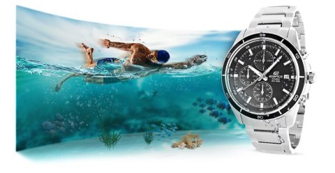Zegarek Męski CASIO EDIFICE EFR-526D-1AVUEF 10 BAR Zegarek Męski CASIO EDIFICE EFR-526D-1AVUEF 10 BAR